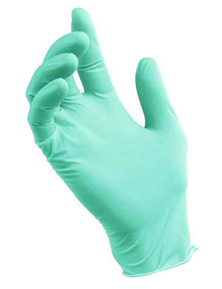 Nitrile нитриловые перчатки, зеленые "ARCHDALE"
