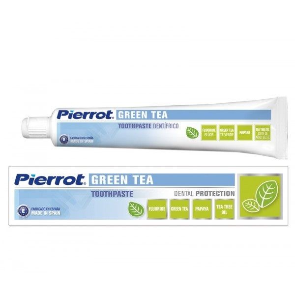 Зубная паста Pierrot "Green Tea", 75гр