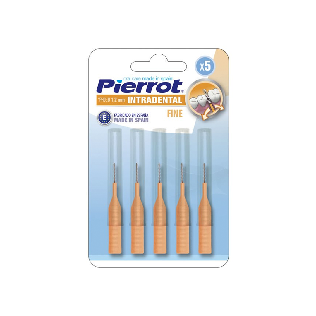 Ершик для зубов Pierrot Fine Interdental (1.2mm), 5 штук | Pierrot 