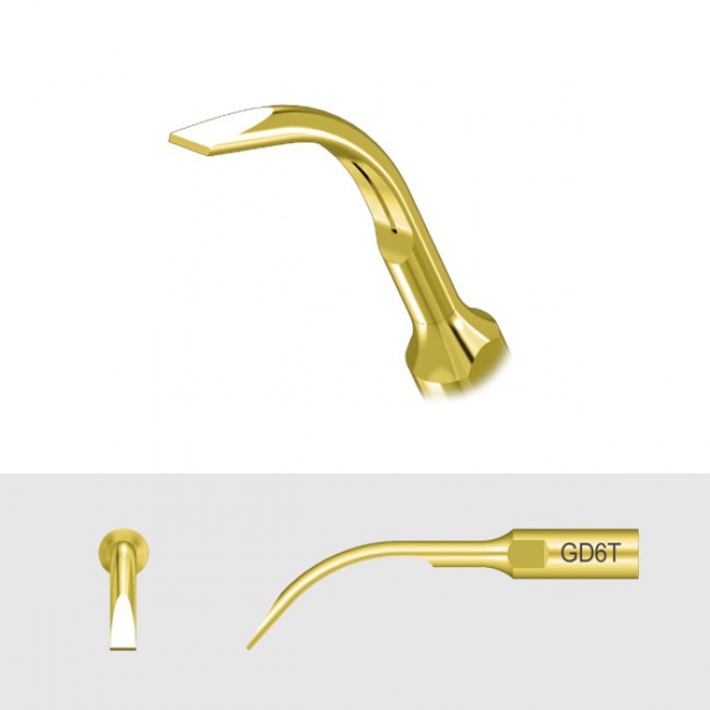 Насадка GD6T для скалеров Woodpecker, для снятия зубных отложений (подходит к DTE, Satelec, NSK) | Woodpecker (Китай)