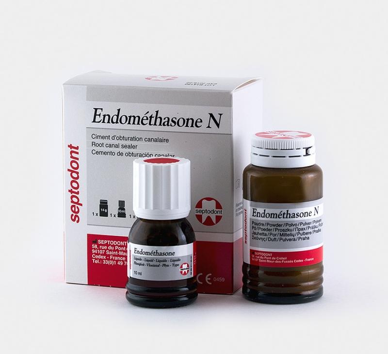 Endomethasone N (Эндометазон Н) набор - материал для пломбирования зубных каналов (14 г + 10 мл)