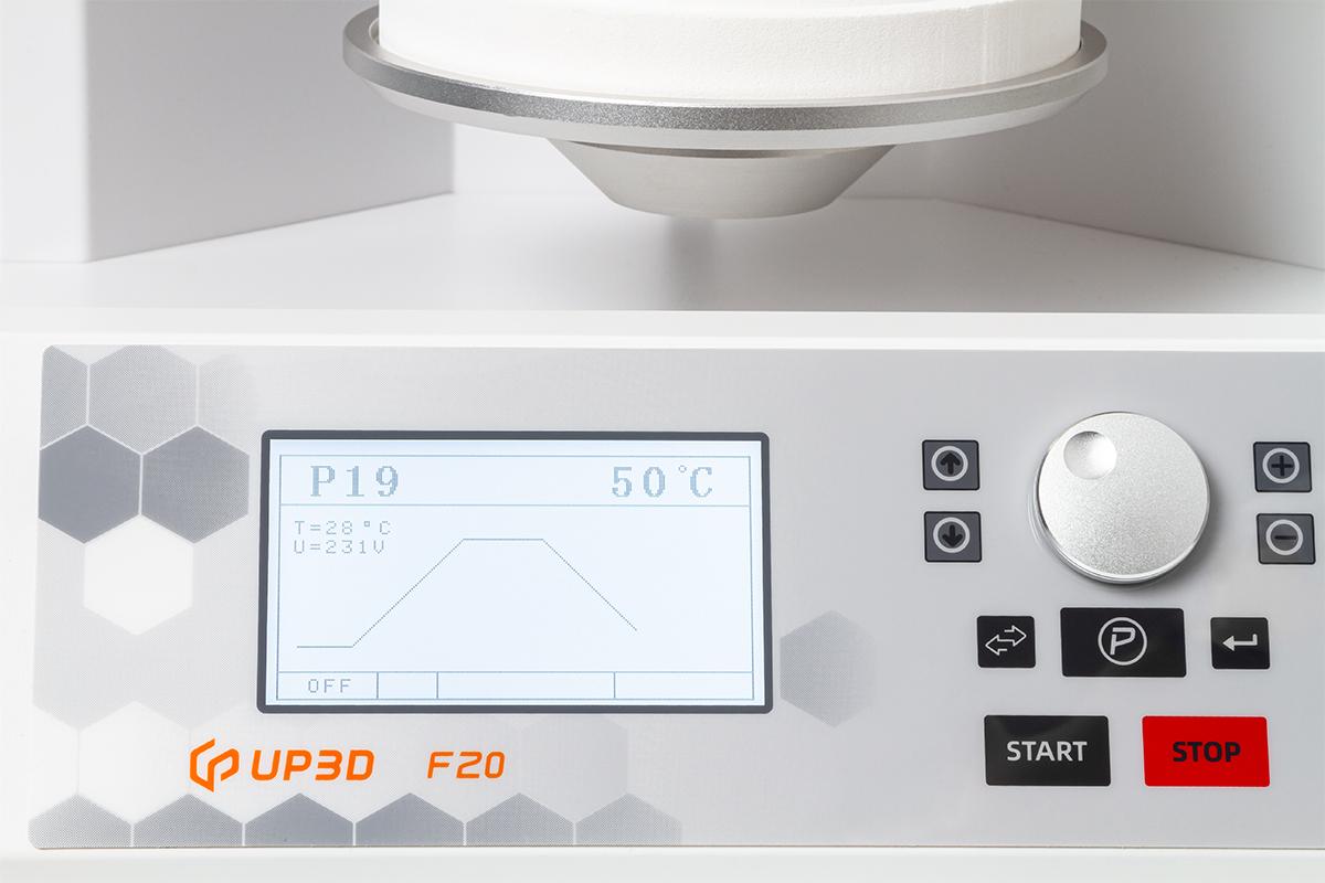 Печь для синтеризации циркония Up3d F20