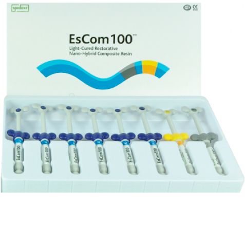 EsCom 100 Kit -  набор 8*4г универсальный наногибридный композит