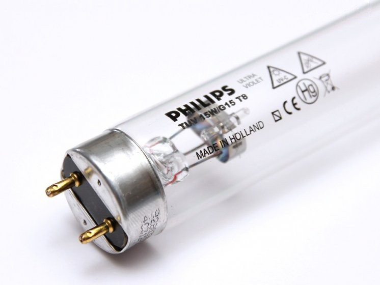 Лампа бактерицидная Philips TUV 15W G15 T8