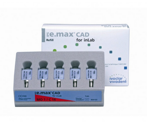Блоки IPS e.max CAD for inLab MO 1 C14 5 шт.