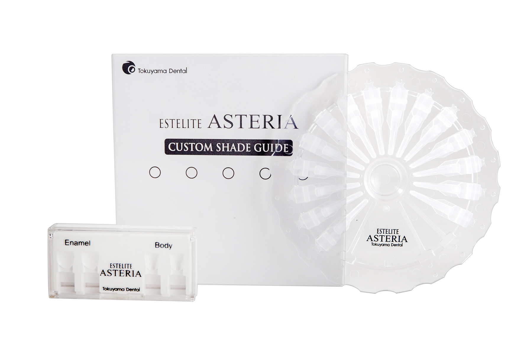 Эстелайт Астерия - шкала оттенков для эстелайт астериа, Tokuyama Dental