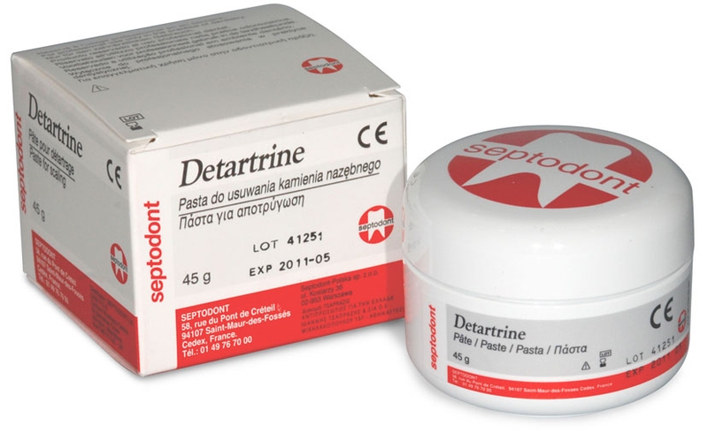 Septodont Detartrine pate-паста для удаления зубн.камня, 45г | Septodont